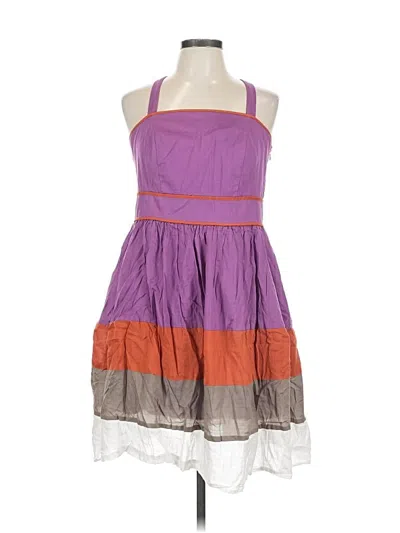 Pre-owned Jessica Simpson Casual Dress In Purple