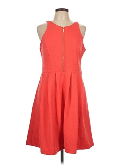 Pre-owned Jessica Simpson Casual Dress In Red