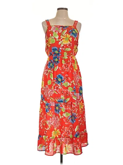 Pre-owned Jessica Simpson Casual Dress In Red