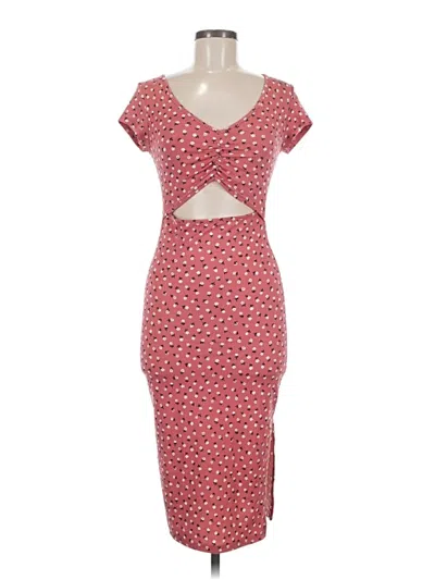Pre-owned Jessica Simpson Casual Dress In Red