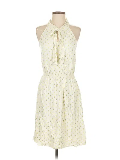 Pre-owned Jessica Simpson Casual Dress In White