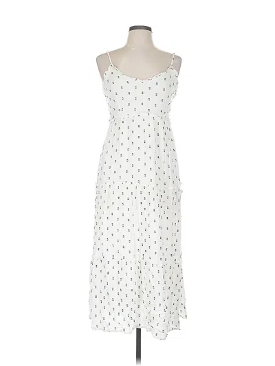 Pre-owned Jessica Simpson Casual Dress In White