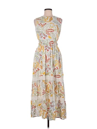 Pre-owned Jessica Simpson Casual Dress In White