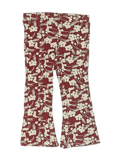 Pre-owned Jessica Simpson Kids' Casual Pants In Burgundy