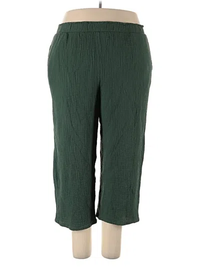 Pre-owned Jessica Simpson Casual Pants In Green