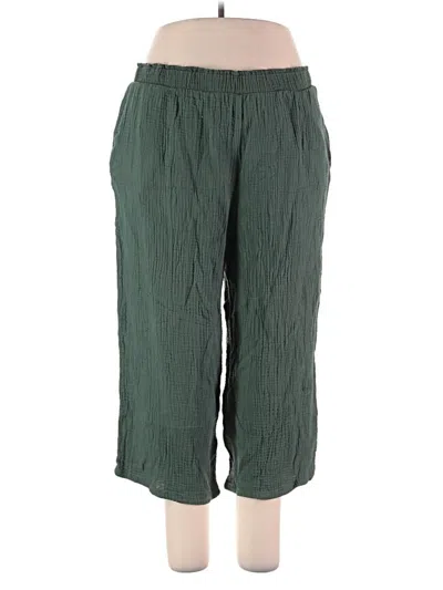 Pre-owned Jessica Simpson Casual Pants In Green