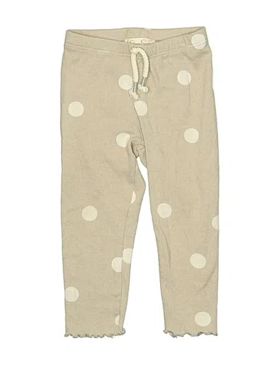 Pre-owned Jessica Simpson Kids' Casual Pants In Tan