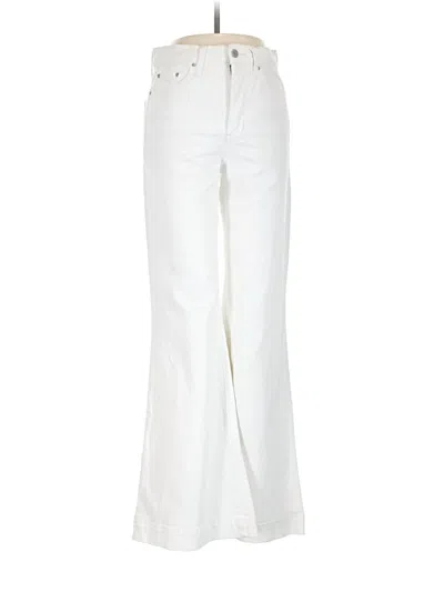Pre-owned Jessica Simpson Casual Pants In White