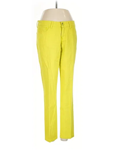 Pre-owned Jessica Simpson Casual Pants In Yellow
