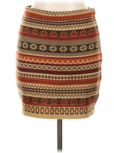 Pre-owned Jessica Simpson Casual Skirt In Brown