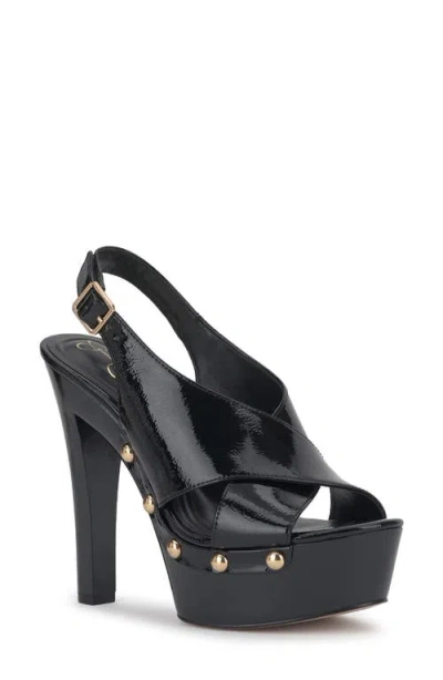 Jessica Simpson Caulira Platform Sandal In Black