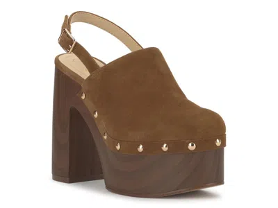 Jessica Simpson Cazea Platform Clog In Burgundy