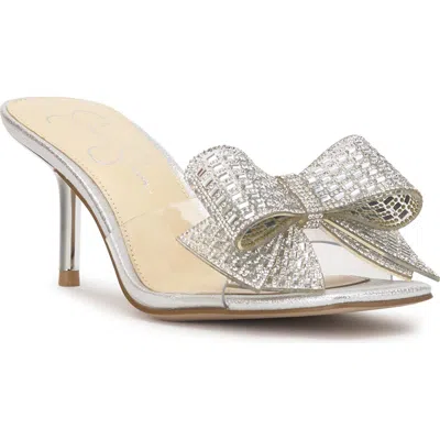 Jessica Simpson Celisha Slide Sandal In Transparent
