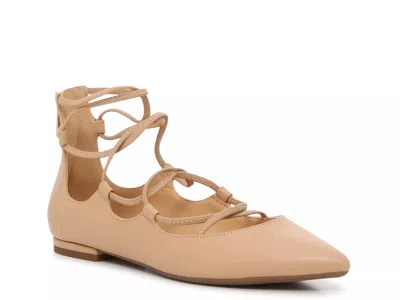 Jessica Simpson Cheree Flat In Brown