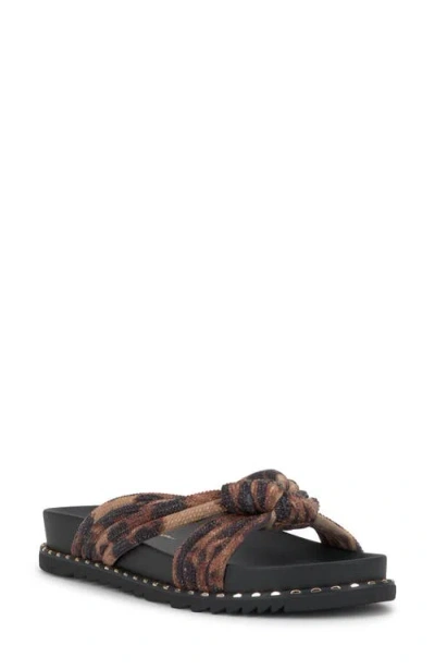 Jessica Simpson Cilleva Slide Sandal In Brown
