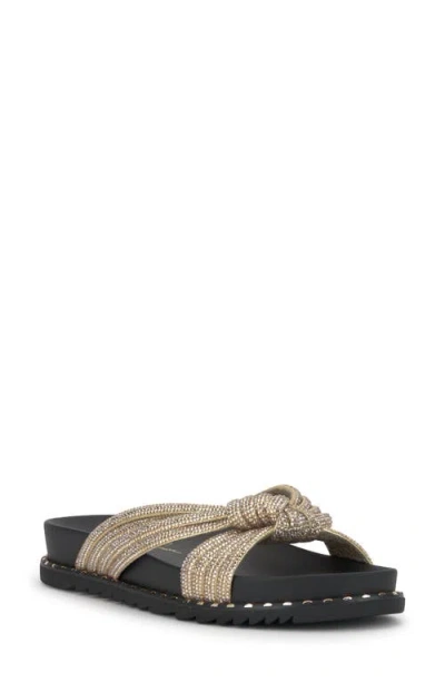 Jessica Simpson Cilleva Slide Sandal In Gold