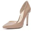Jessica Simpson Women's Prizma Pointed Toe D'orsay Heels Pumps In Sand Dune Patent In Multi