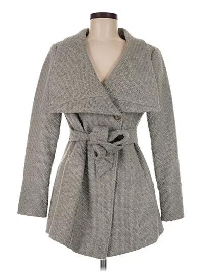 Pre-owned Jessica Simpson Coat In Gray
