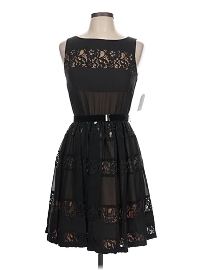 Pre-owned Jessica Simpson Cocktail Dress In Black