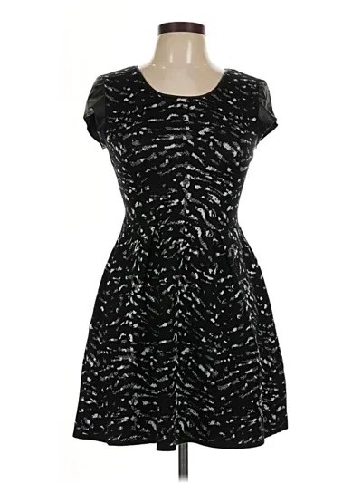 Pre-owned Jessica Simpson Cocktail Dress In Black