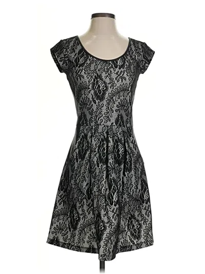 Pre-owned Jessica Simpson Cocktail Dress In Black