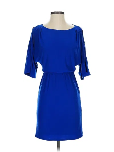 Pre-owned Jessica Simpson Cocktail Dress In Blue