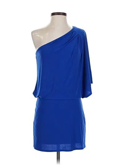 Pre-owned Jessica Simpson Cocktail Dress In Blue