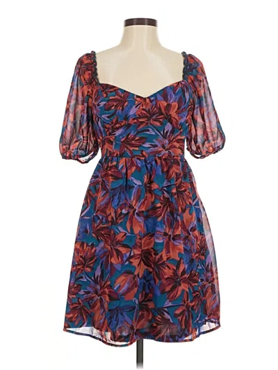 Pre-owned Jessica Simpson Cocktail Dress In Blue