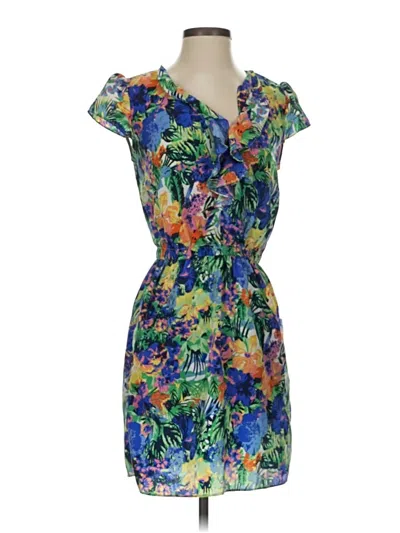Pre-owned Jessica Simpson Cocktail Dress In Blue