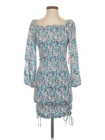 Pre-owned Jessica Simpson Cocktail Dress In Blue