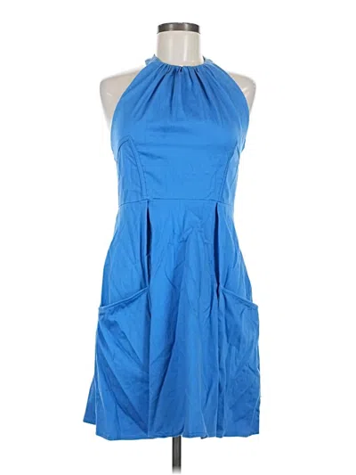 Pre-owned Jessica Simpson Cocktail Dress In Blue