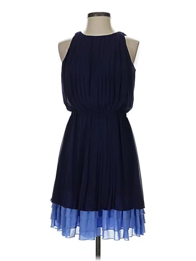 Pre-owned Jessica Simpson Cocktail Dress In Blue