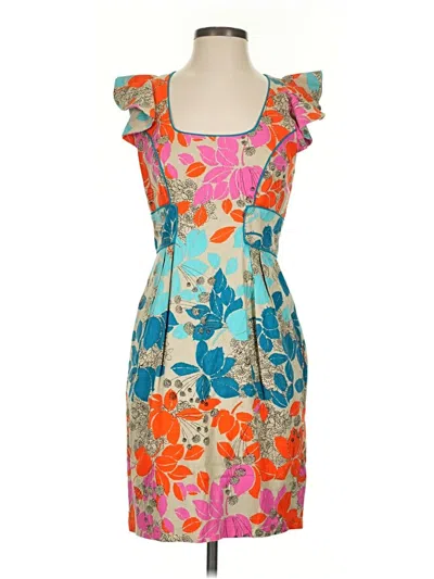 Pre-owned Jessica Simpson Cocktail Dress In Blue