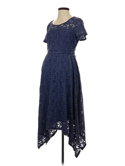 Pre-owned Jessica Simpson Cocktail Dress In Blue