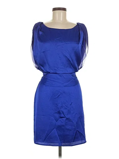 Pre-owned Jessica Simpson Cocktail Dress In Blue