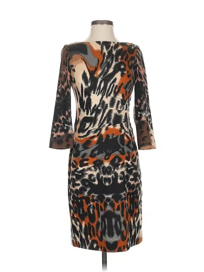 Pre-owned Jessica Simpson Cocktail Dress In Brown