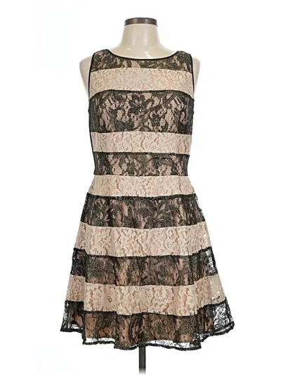 Pre-owned Jessica Simpson Cocktail Dress In Brown