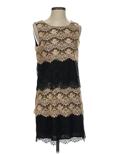 Pre-owned Jessica Simpson Cocktail Dress In Brown