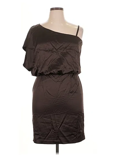 Pre-owned Jessica Simpson Cocktail Dress In Brown