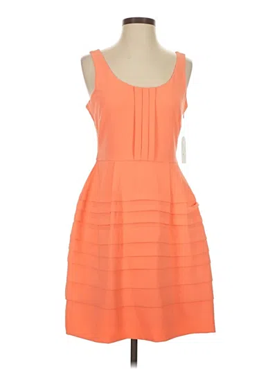 Pre-owned Jessica Simpson Cocktail Dress In Orange