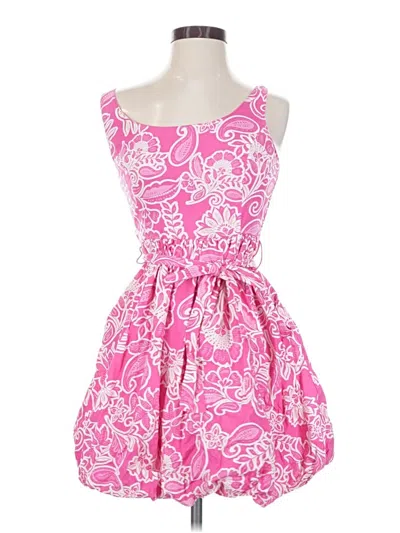 Pre-owned Jessica Simpson Cocktail Dress In Pink