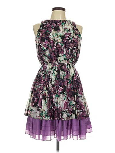 Pre-owned Jessica Simpson Cocktail Dress In Purple