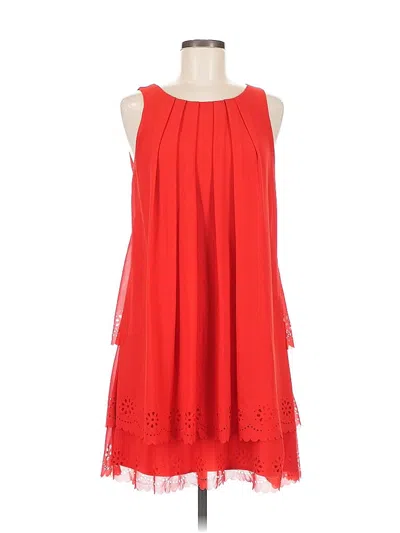Pre-owned Jessica Simpson Cocktail Dress In Red