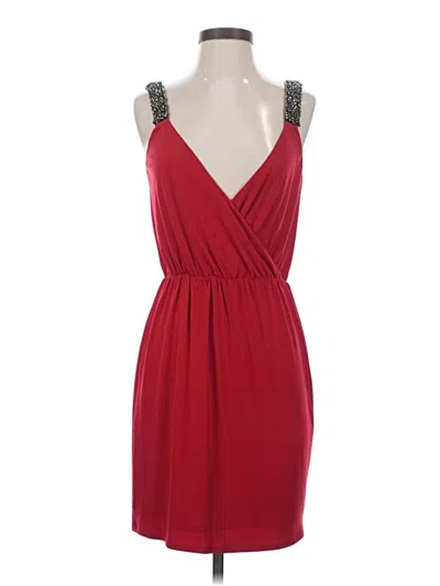 Pre-owned Jessica Simpson Cocktail Dress In Red