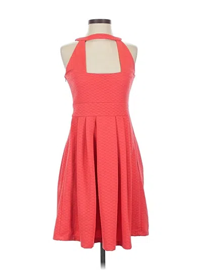 Pre-owned Jessica Simpson Cocktail Dress In Red