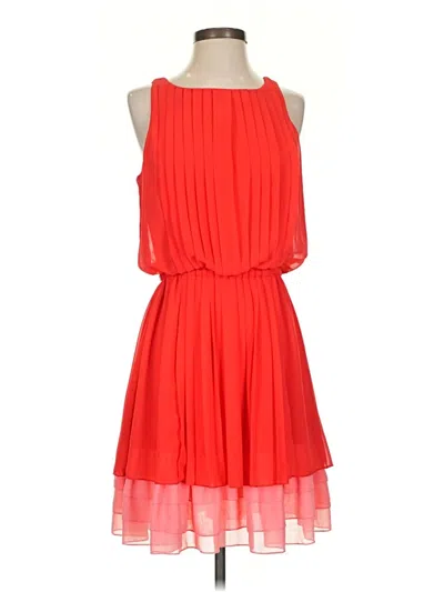 Pre-owned Jessica Simpson Cocktail Dress In Red