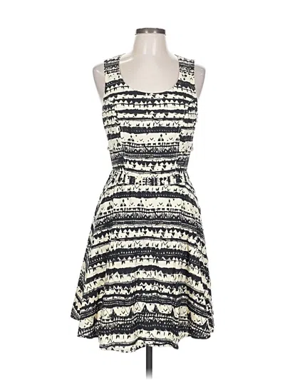 Pre-owned Jessica Simpson Cocktail Dress In White