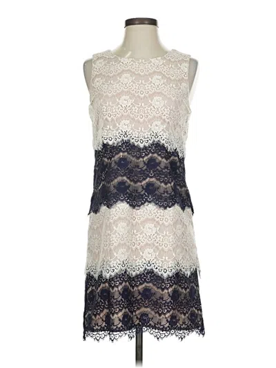 Pre-owned Jessica Simpson Cocktail Dress In White