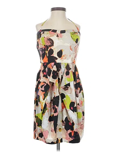 Pre-owned Jessica Simpson Cocktail Dress In White