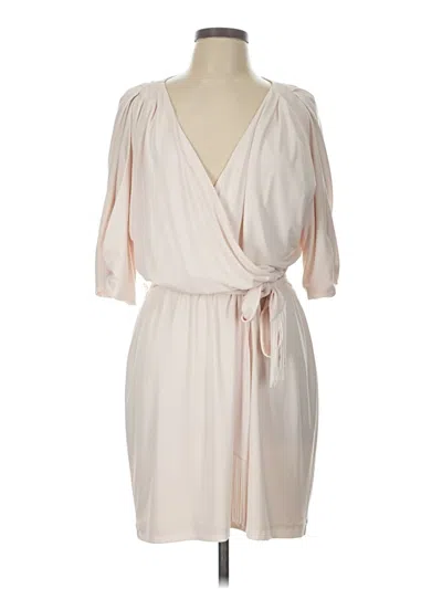 Pre-owned Jessica Simpson Cocktail Dress In White
